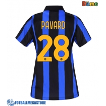 Fotballdrakt Dame Inter Milan Benjamin Pavard #28 Hjemmedrakt 2026-27 Kortermet